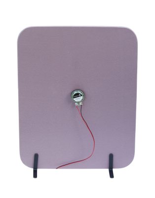 Pink foam speaker